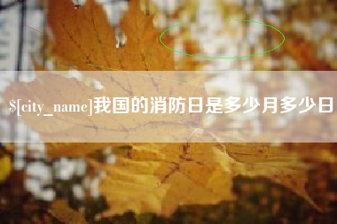 吐鲁番我国的消防日是多少月多少日