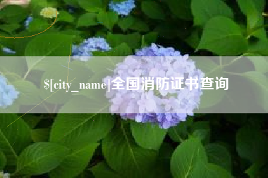 吐鲁番全国消防证书查询