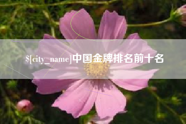 吐鲁番中国金牌排名前十名