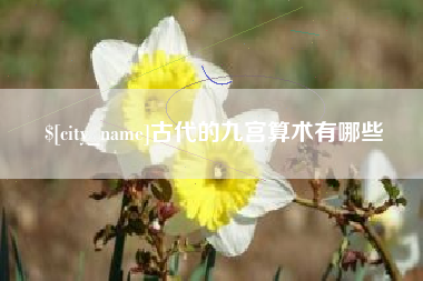 吐鲁番古代的九宫算术有哪些