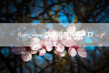 吐鲁番国家消防报名入口