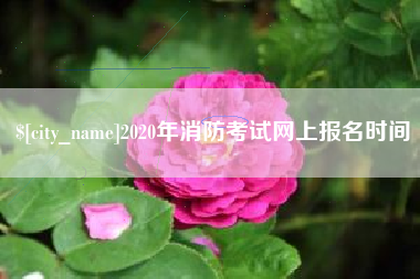 吐鲁番2020年消防考试网上报名时间