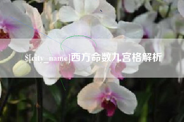 吐鲁番西方命数九宫格解析