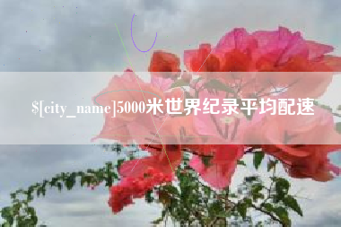 吐鲁番5000米世界纪录平均配速