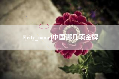 吐鲁番中国哪几项金牌