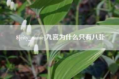吐鲁番九宫为什么只有八卦