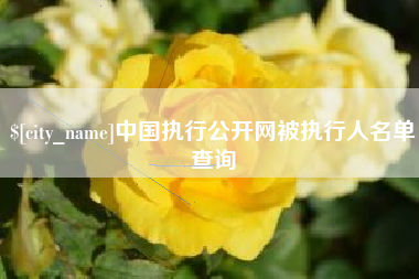 吐鲁番中国执行公开网被执行人名单查询
