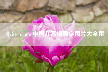 吐鲁番中国九宫格数字图片大全集