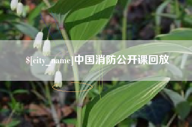 吐鲁番中国消防公开课回放