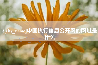 吐鲁番中国执行信息公开网的网址是什么