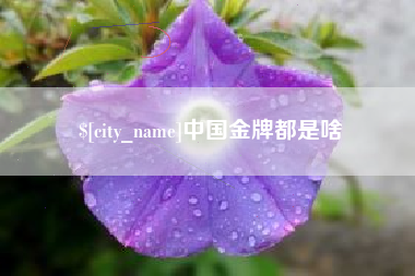 吐鲁番中国金牌都是啥