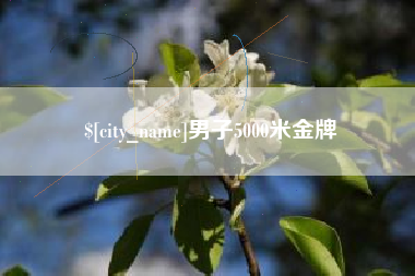 吐鲁番男子5000米金牌