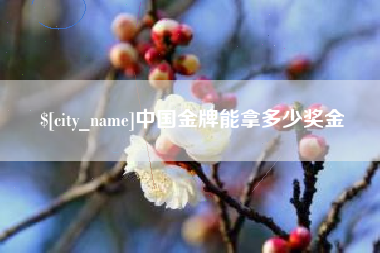 吐鲁番中国金牌能拿多少奖金
