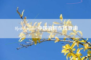 吐鲁番中国消防在线查询