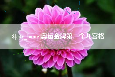 吐鲁番奥运金牌第二个九宫格
