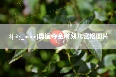 吐鲁番奥运夺金时刻九宫格图片